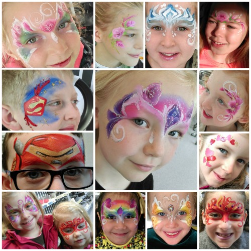 JuliaArts Face Painting at Wilko Birstall 5th November